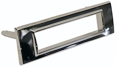 Chrome Sidemarker Light Bezel Front