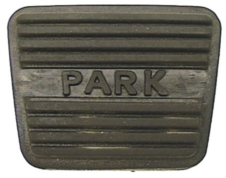 Large Park Brake Pedal Pad w/Park Logo