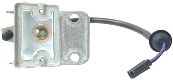 1968 Camaro Rally Sport RS Park Lamp Housing w/ Bumper Left Side