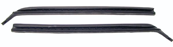 Quarter 1/4 Window Vertical Weatherstrip Pair (2)