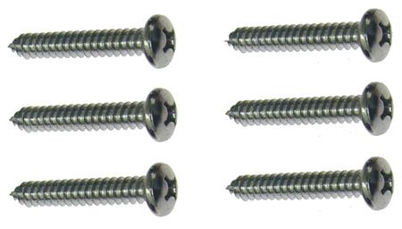 GM Arm Rest Base Mounting Screws Six (6)