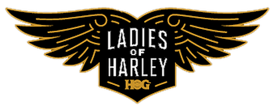 Ladies of Harley L.O.H. Circle Patch ~ Harley Davidson Owners Group H.O.G.