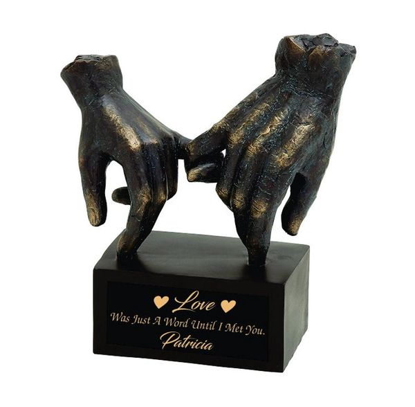 Personalized Statue Sculpture Hands Wedding Sculpture Couple Sculpture Couple Gifts Personalized Wedding Gifts Ideas Proposal Gifts