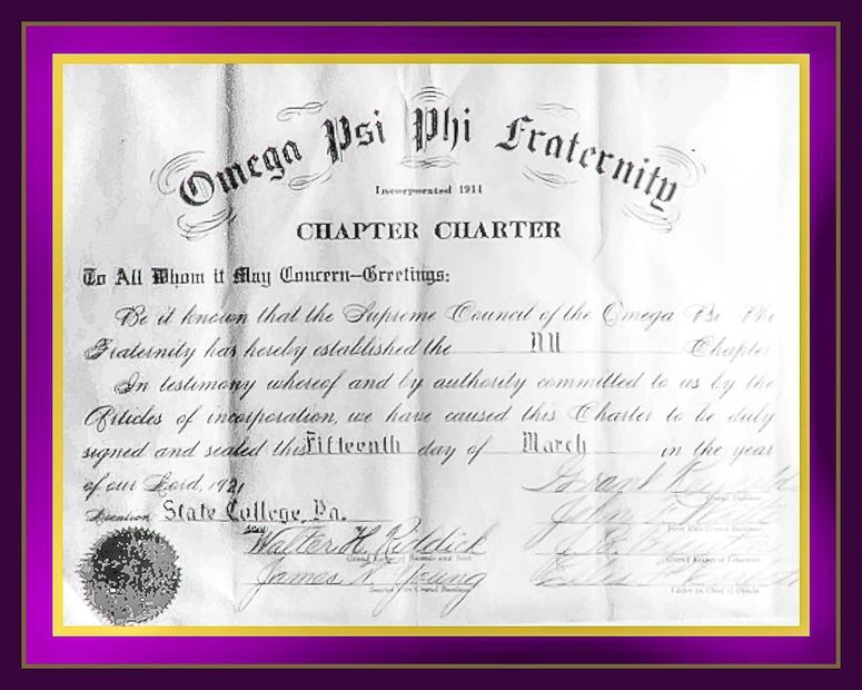 Nu Chapter: Chartered March 15, 1921