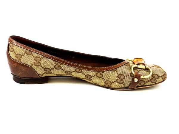 gucci ballet flat with horsebit