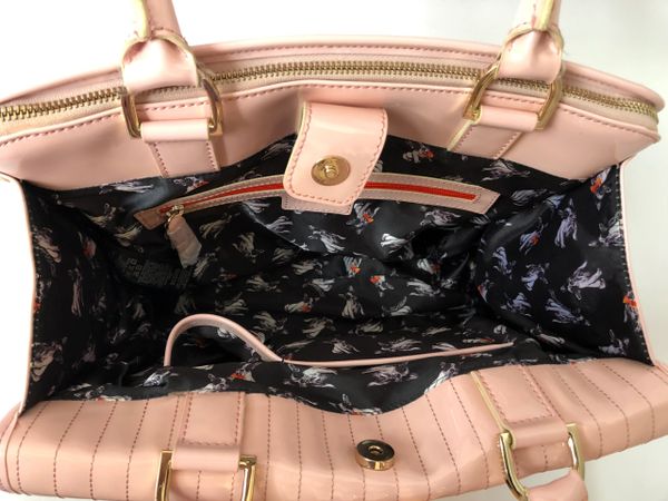 ted baker purse pink patent