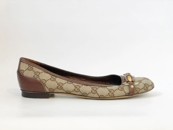 gucci ballet flat with horsebit
