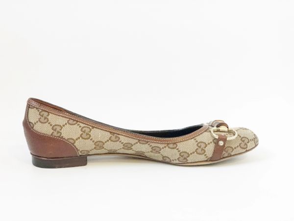 gucci ballet flat with horsebit