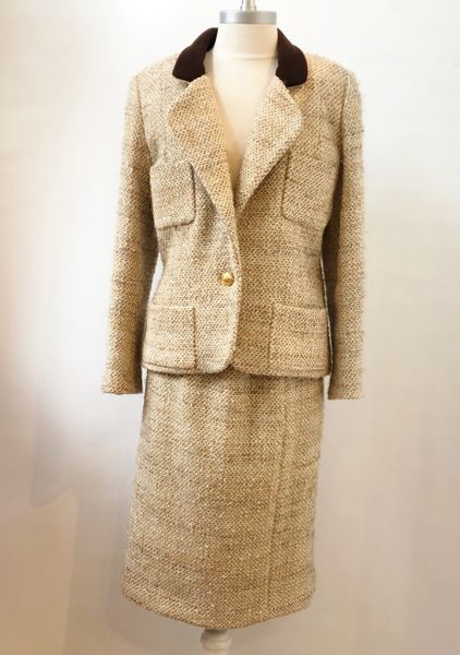 chanel classic women's suit