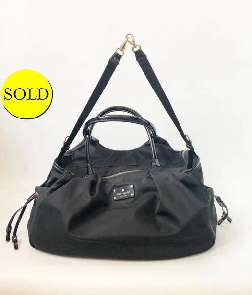 KATE SPADE NYLON DUFFLE BAG | KMK LUXURY CONSIGNMENT