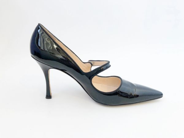 manolo blahnik patent leather