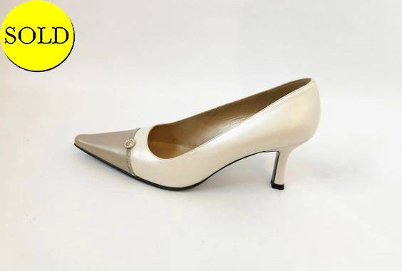 stuart weitzman cap toe pumps