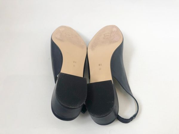 blue sling back