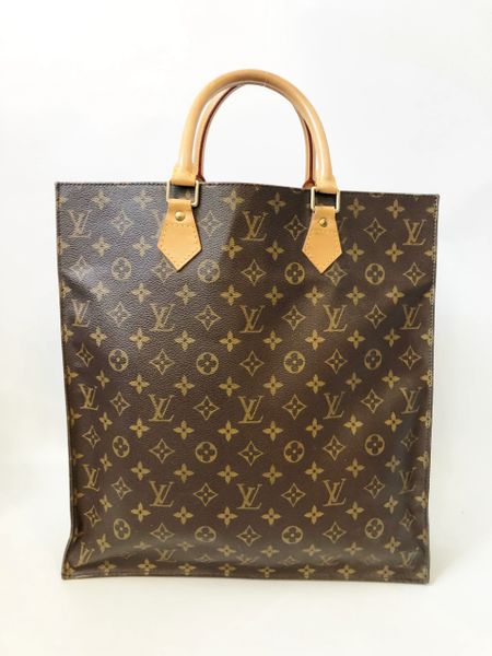 Louis Vuitton Handbag Batignolles Vertical Monogram Canvas Tote Bag Auction