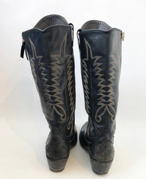 golden goose western booties