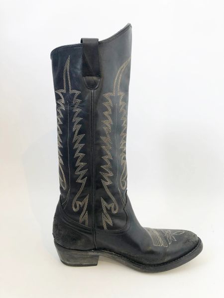 golden goose western booties