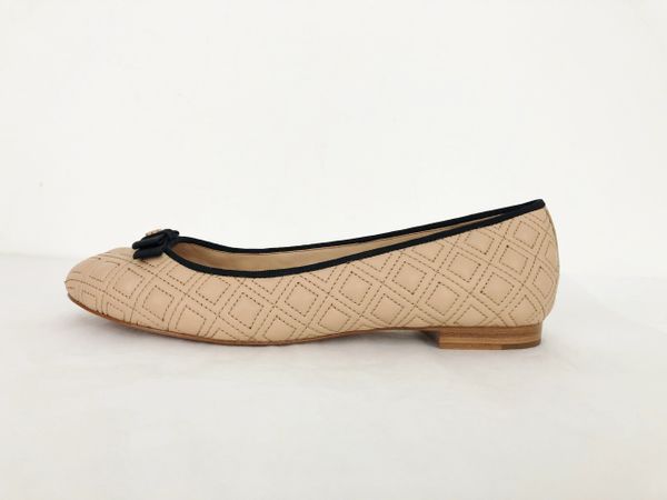tory burch marion quilted ballet flat