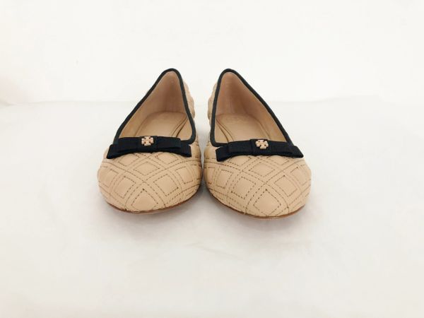 tory burch marion quilted ballet flat