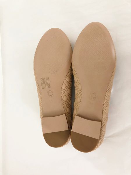 tory burch marion quilted ballet flat