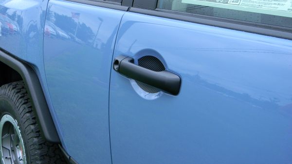 4pk Cupeez for Cars Carbon Fiber Auto Accessory Car Door Handle Scratch Cover Guards Protector Fits Corolla 