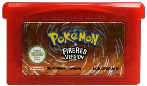 Nintendo Pokemon Fire Red Gameboy Advance