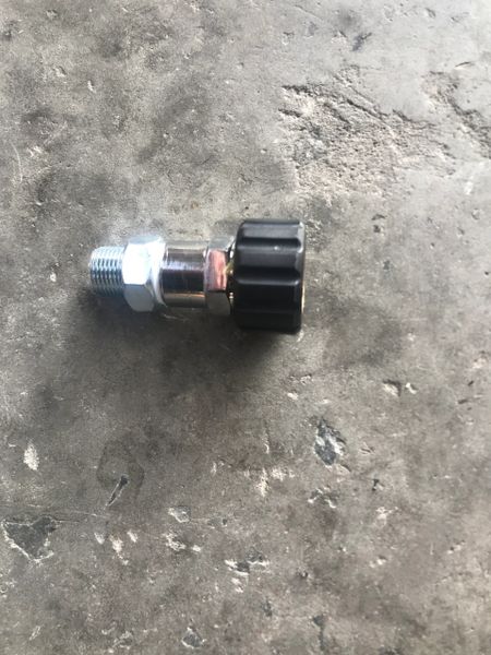 M22 twist coupling with 3/8th male thread