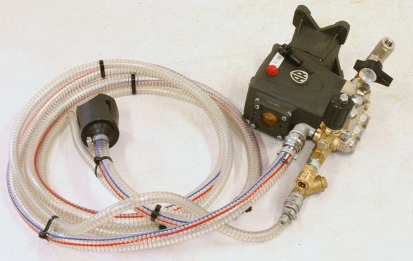 Rrv 4g40 pump complete with outerbypass , suction hose, filter and ...