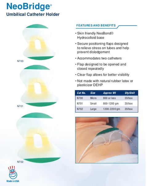 Neotech NeoBridge Umbilical Catheter Holder