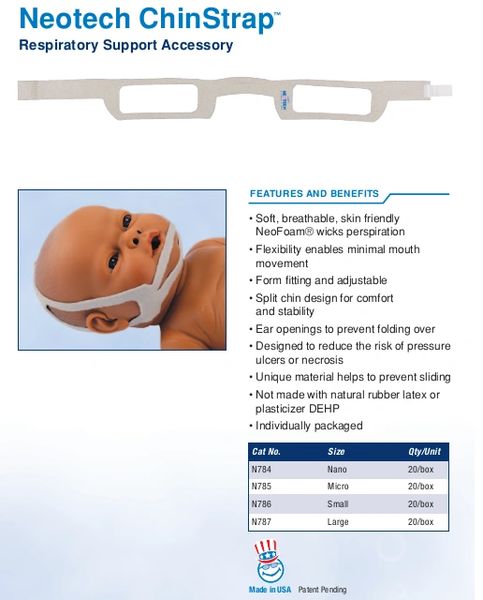Neotech ChinStrap™ Respiratory Support Accessory