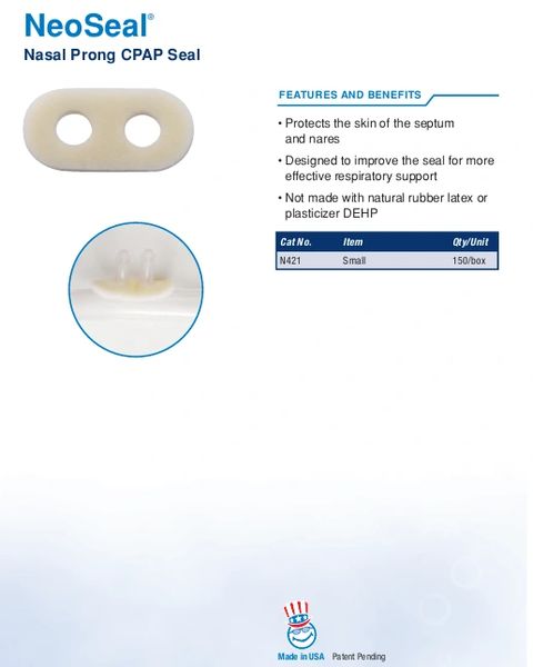 Neotech NeoSeal® Nasal Prong CPAP Seal