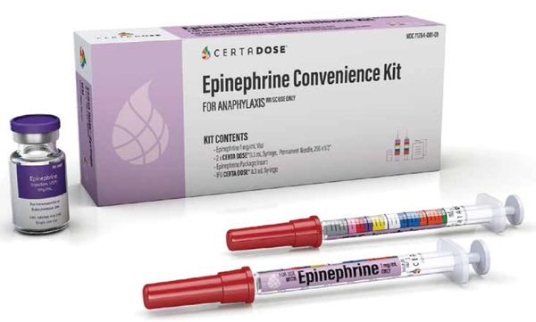 Certadose ECK Epinephrine Convienence Kit