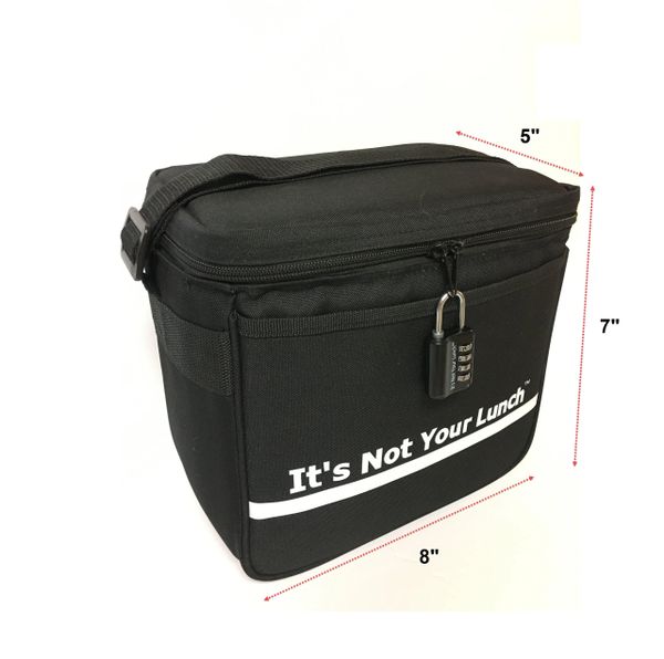 Lockable store lunch bag