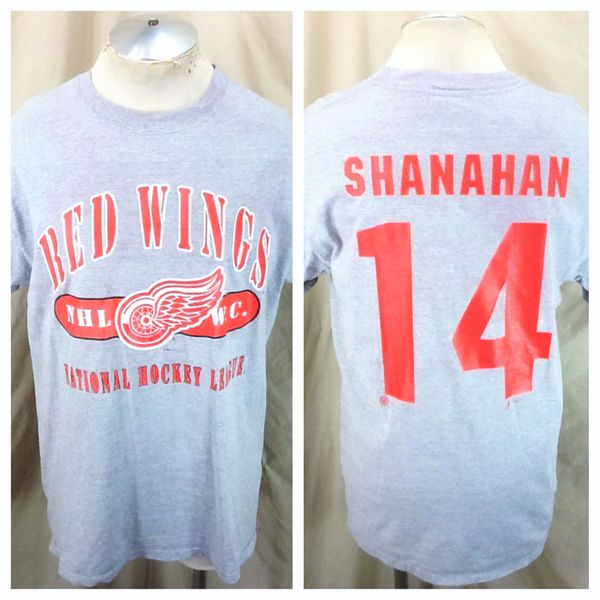 detroit red wings vintage t shirt