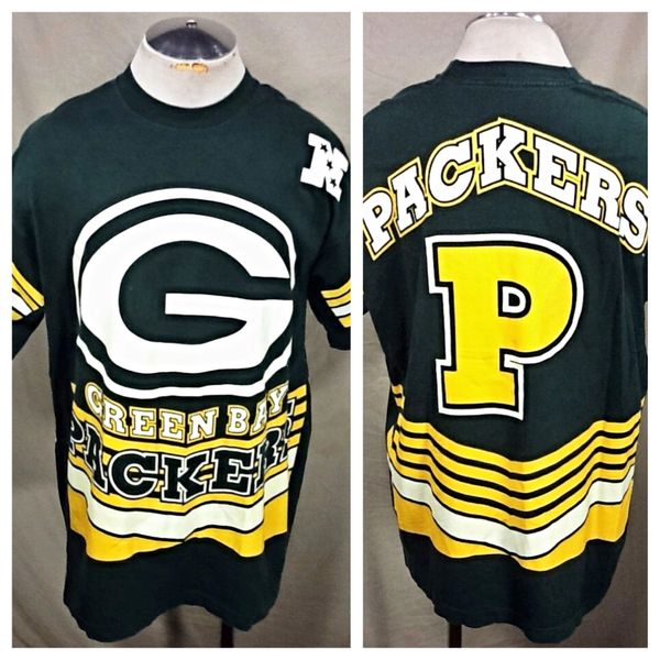 retro green bay packers t shirt