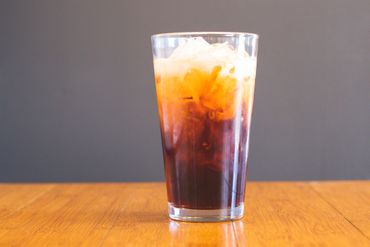 Our authentic Thai tea is a refreshing and sweet beverage that's perfect for any time of day.