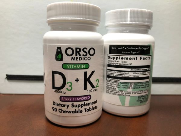 D3 & K2 Chewable