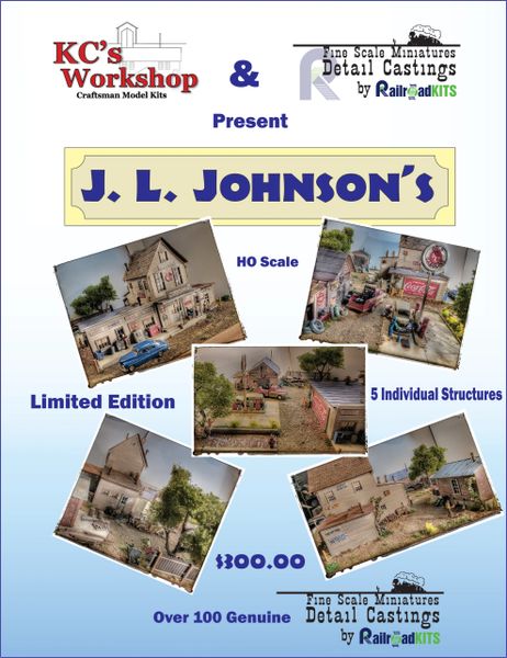 J.L. Johnsons HO Scale Limited Edition Kit USA Only !