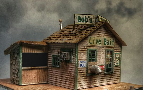 Skip's Bait & Tackle HO scale