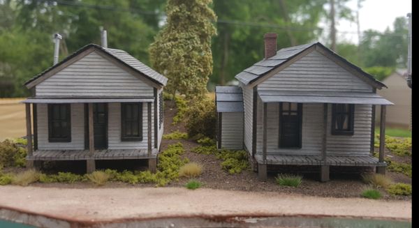 Company Houses ( Set of 3) HO Scale