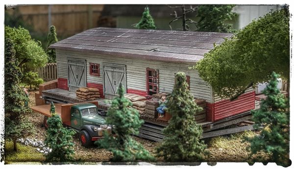 Freight Depot HO Scale