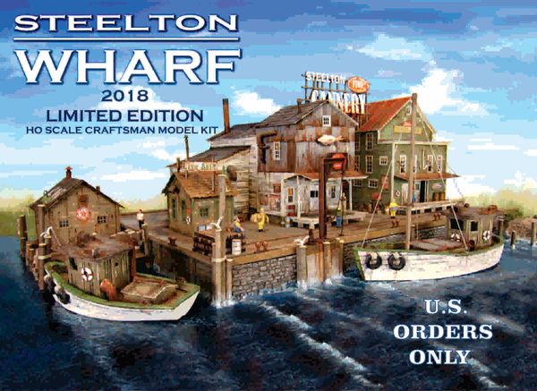 Steelton Wharf Limited Edition Cameron Street Series HO Scale Kit U.S.