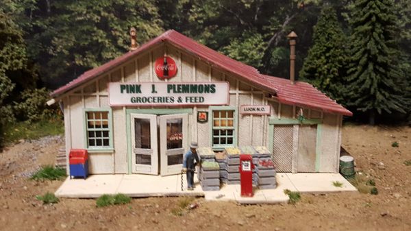 Pink J Plemmons Grocery HO Scale Kit Back For a Limited Time !