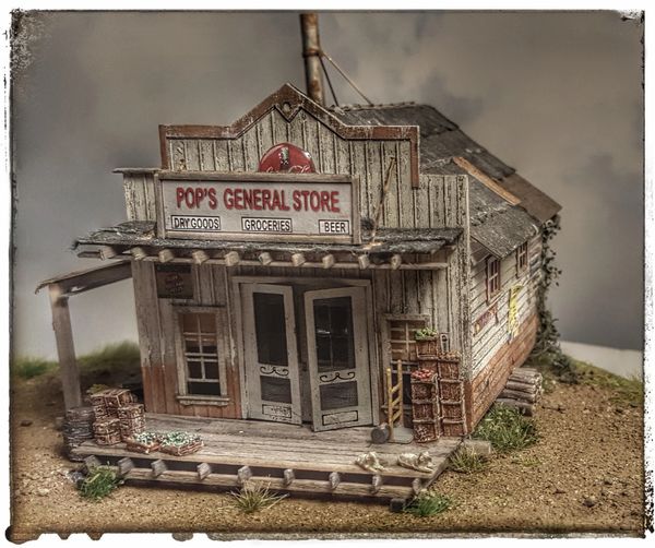 Pop's General Store HO Scale