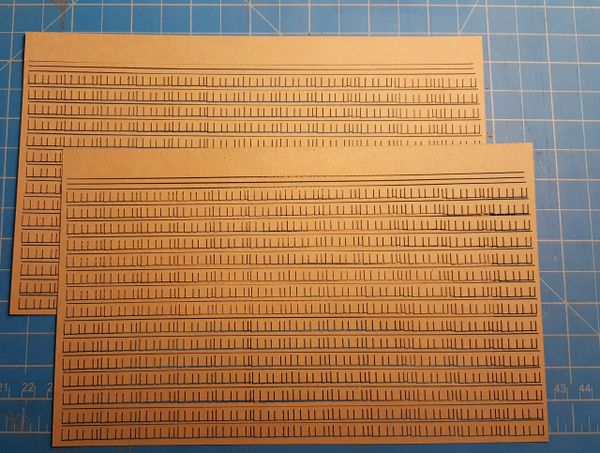 HO Scale Shake Shingles