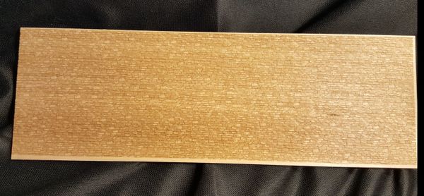 Laser Engraved Small Stone Sheets 4"x12"
