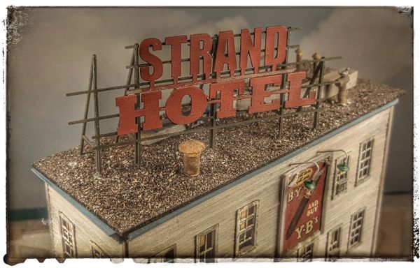 The Strand Hotel HO Scale Craftsman Kit