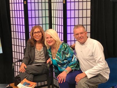 Maria with Pastors Tony and Nancy Saavedra. Tony and Nancy are two of our powerful prayer shields. 
