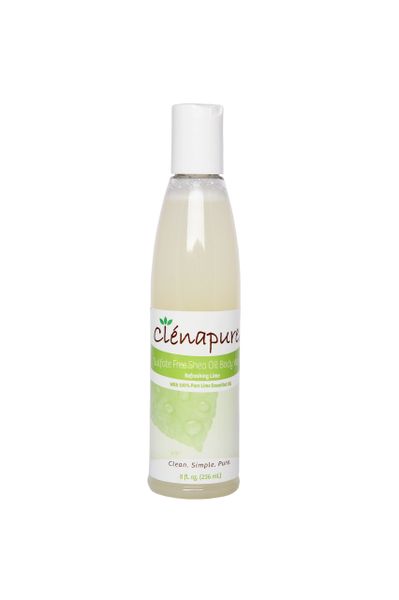 Clenapure Lime Sulfate Free Body Wash