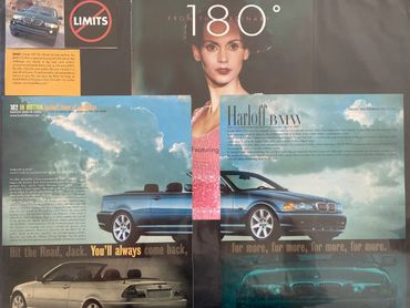 Selected Work For BMW Featured in 180 Degrees Lifestyle Magazine 