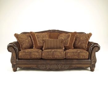 631 Group Durablend Bonded Leather Sofa Loveseat And Accent